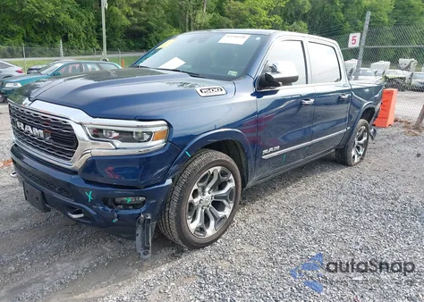 2020 Ram 1500 Limited 4X4 5'7 Box из США, поврежденный, VIN 1C6SRFHT9LN343856